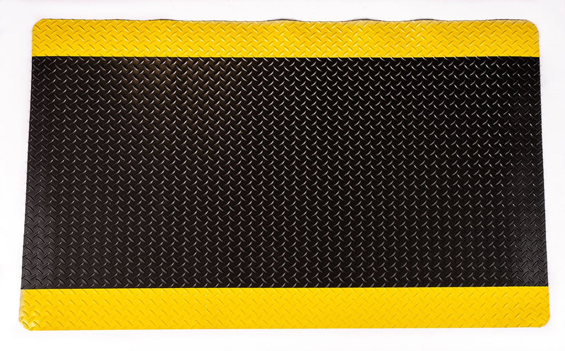 Diamond-Dek Sponge - Black/Yellow/Chevron Border