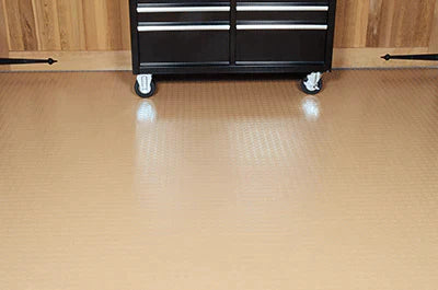 Coin Pattern Flooring - Sandstone