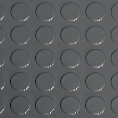 Coin Pattern Flooring - Slate Grey