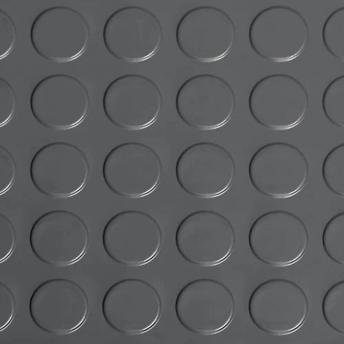 Coin Pattern Flooring - Slate Grey