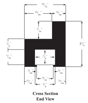Aluminum Pre-Sized Recessed Frames