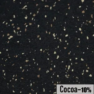 Rubber Flooring Rolls 10% Color - Cocoa