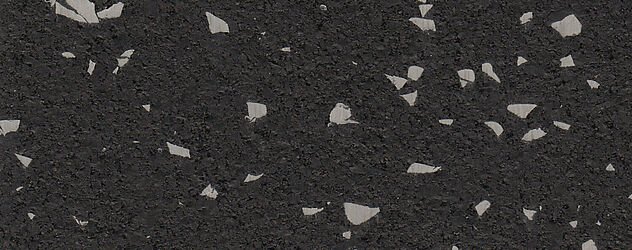 3/8 Interlocking Rubber Tile - Gray