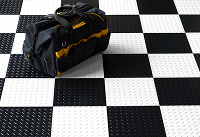 Race Day Peel and Stick Tile - Diamond Tread - 3 Colors