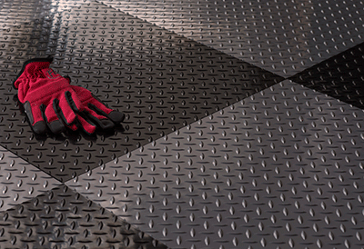 Race Day Peel and Stick Tile - Diamond Tread - 3 Colors