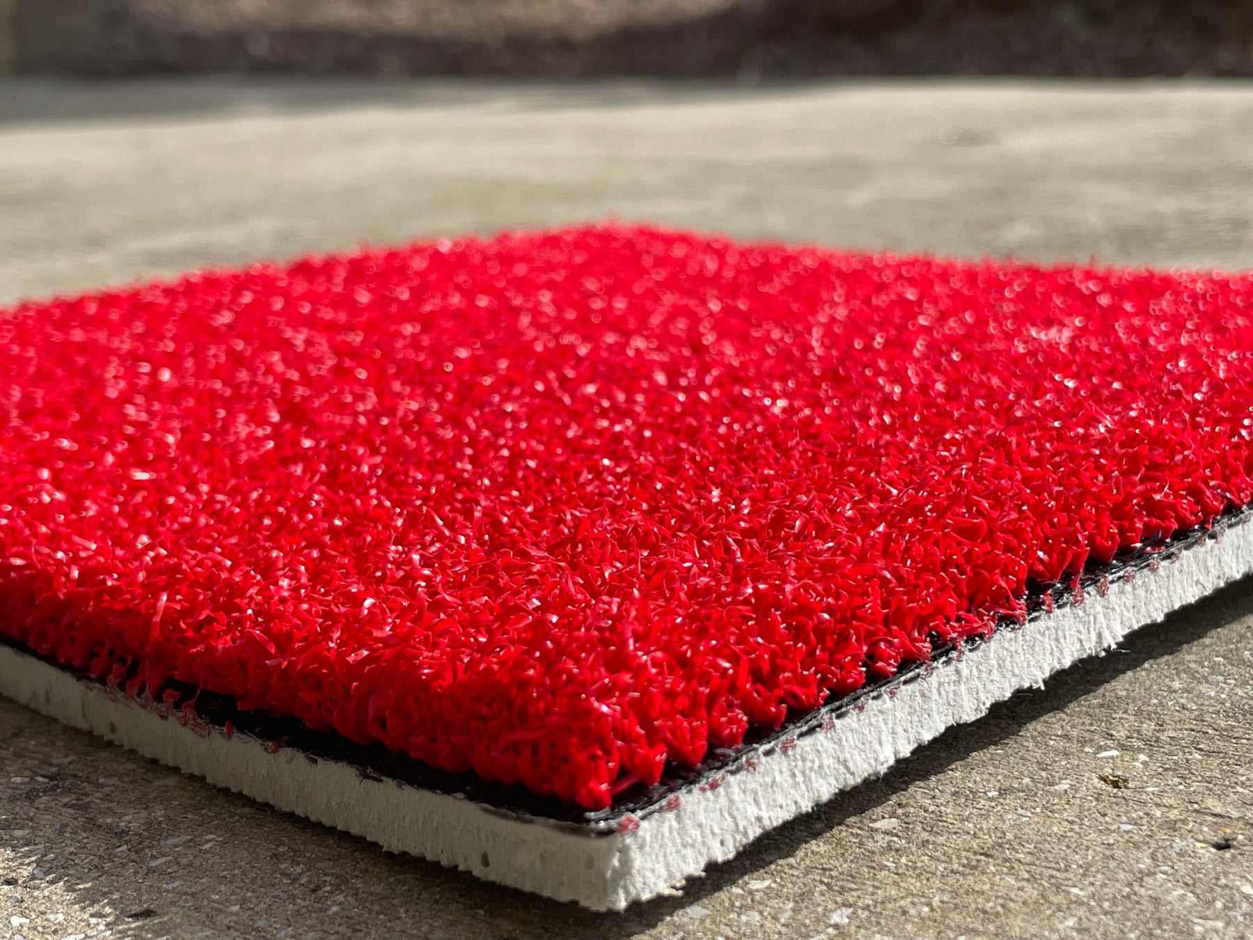 Truff Red Synthetic Turf - Red – The Mat Supply Store