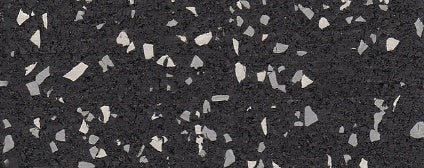 Rubber Flooring Rolls 20% Color - Whirlwind White